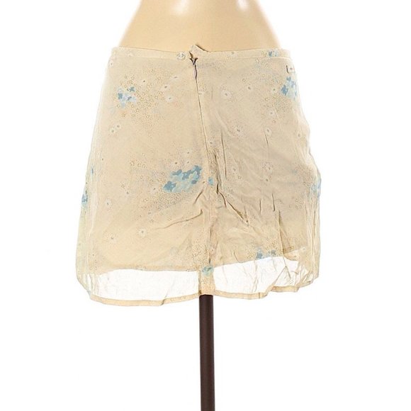 Rip Curl Floral Mini skirt/Swim Cover S - Picture 2 of 3